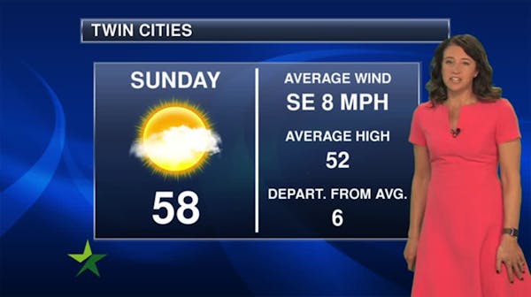 Evening forecast: Apr. 4: Low of 29 and clearing before a warmer Sunday
