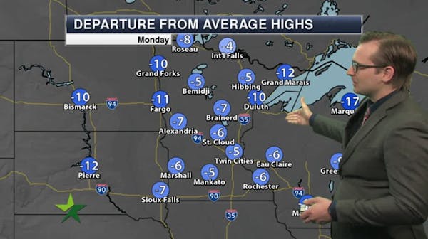 Morning forecast: Clouds move in, high 61