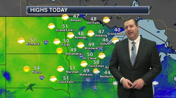 Evening forecast: Low of 35 and clear; warmer Saturday ahead