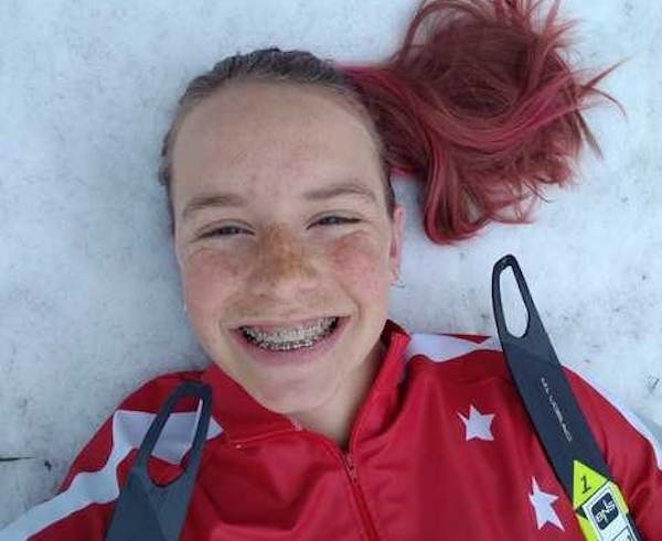 Molly Moening is the Star Tribune Metro Girls' Nordic Skier of the Year