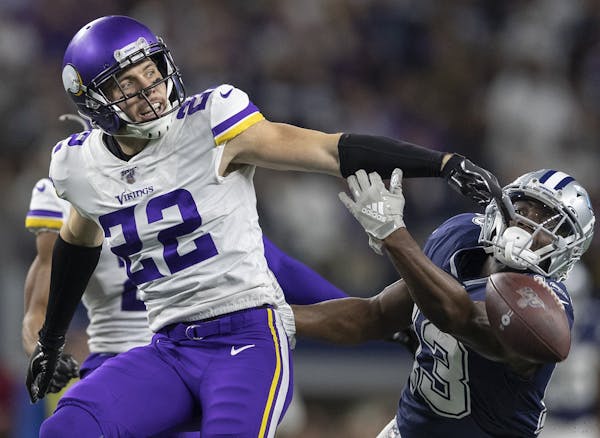 Vikings free safety Harrison Smith was limited in practice this week with a groin injury as the team prepares to play Seattle.