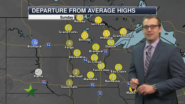 Morning forecast: Mostly cloudy, shower likely
