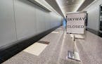 With most people working from home, the skyways, or “the streets of Minneapolis,” are nearly empty.