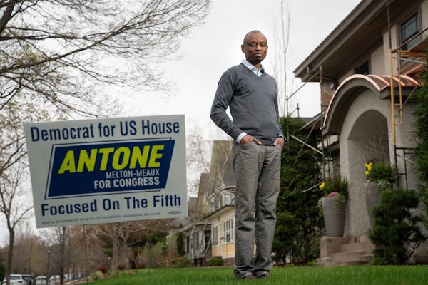Antone Melton-Meaux is challenging Rep. Ilhan Omar for the DFL nomination in the Fifth Congressional District. He does much of his work online since t