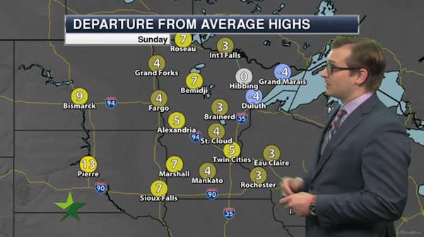Morning forecast: Sunny start, chance of PM storms; high 68
