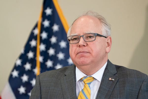 Governor Tim Walz alternated between anger and sadness as he talked about the unrest in the wake of the death of George Floyd while he was in custody 