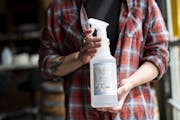 All Hands MN collaborated with Tattersall Distilling, Du Nord Craft Spirits and Brother Justus Whiskey Co. to create hand sanitizer in the early days 