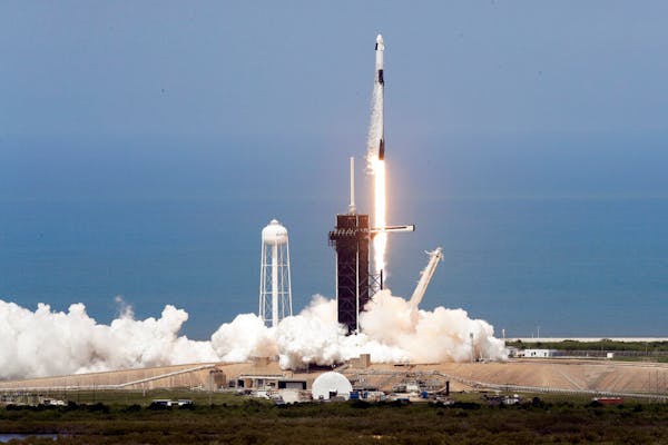 SpaceX sends U.S. astronauts to space station
