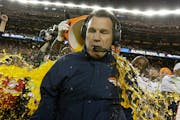 Gary Kubiak was doused with Gatorade four years ago when he won the NFL's ultimate prize as head coach of the Denver Broncos, who beat Carolina 24-10 