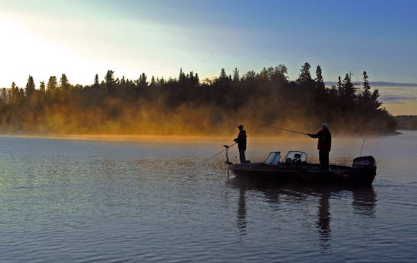 At sunrise or sunset, Lake of the Woods is a magnet for anglers during all seasons of the year.