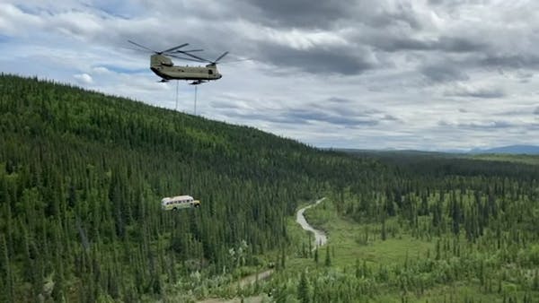 Alaska removes 'Into the Wild' bus
