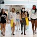 The Mall of America opened again for the first time since mid-March, where most shoppers wore face masks Wednesday.