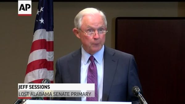 In defeat, Sessions still says Trump right for the nation