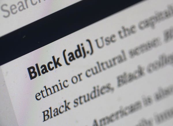 An entry in the AP Stylebook explains the usage policy for the word “Black.”