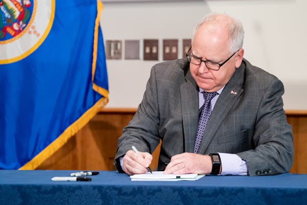 Gov. Tim Walz signed the bill into law Thursday. “Every single person, every single Minnesotan deserves to feel safe and protected in their communit