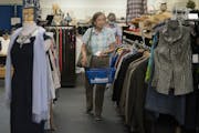 The staff at Assistance League Thrift — where Diana Monaghan shopped Wednesday — is “being overly cautious,” shop manager Dana Badgerow said.
