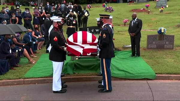 Rep. John Lewis laid to rest at historic Atlanta cemetery