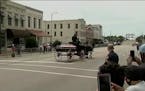 Body of John Lewis makes final Selma bridge crossing