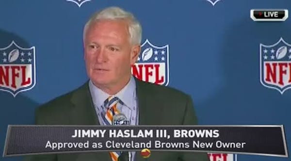 Haslam Introduced as Browns new owner
