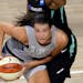 Lynx forward Bridget Carleton, in her first WNBA start, scored 25 points to lead the Lynx to a rout of the Liberty. Carleton filled in for Sylvia Fowl