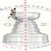 The Stanley Cup (with Vegas’ Reilly Smith warming up) dominates the ice at Rogers Place, and it dominates thinking, too, as NHL teams resume their e