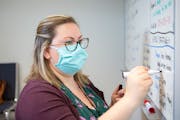 As young adults fuel a surge in new coronavirus cases across Minnesota, they're making it increasingly difficult for contact tracers to keep up. Above