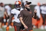 Kevin Stefanski is head coach of the Cleveland Browns at age 38. His rise to that position was boosted by his time with the Vikings, going back to 200