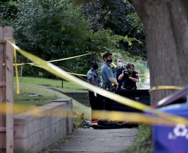 A shooting death early Thursday has investigators on the scene on the East Side of St. Paul. The killing occurred in the 800 block of E. Cook Avenue, 