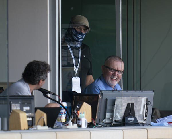 Former player and longtime Twins broadcaster Bert Blyleven was working his final game Wednesday night.