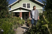 Jolene Johnson, seen Sept. 10, is frustrated that her homeowners association is forcing her to remove large sections of her garden, a garden she plant