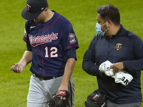 Minnesota Twins starting pitcher Jake Odorizzi is sidelined because of a finger injury.