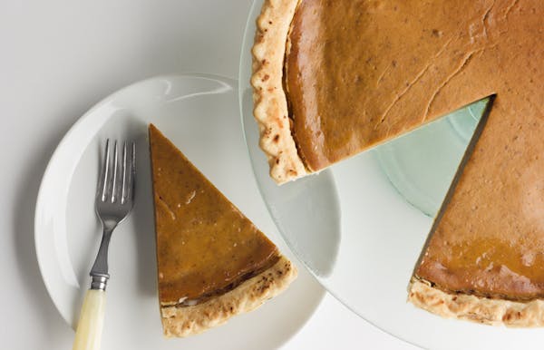 Consider ordering a meal from a restaurant to be delivered on Thanksgiving Day to your virtual guests. Don't forget pumpkin pie.