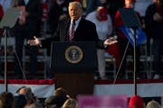 During his speech Friday night in Bemidji, President Donald Trump praised Confederate Gen. Robert E. Lee by saying: "He would have won, except for Get