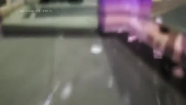 Police video captures officer down in Louisville