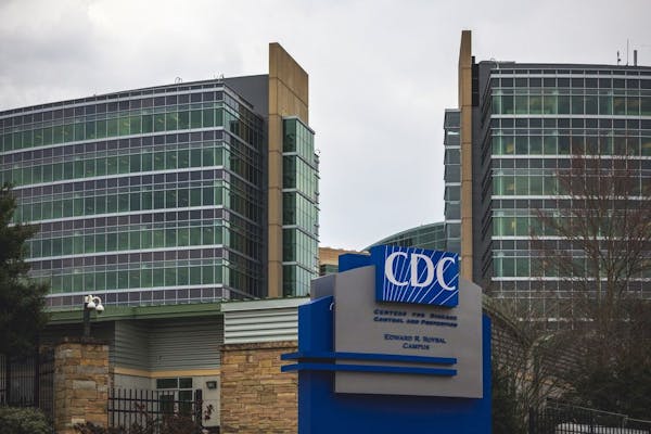 FILE -- The Centers for Disease Control and Prevention headquarters in Atlanta, on Feb. 28, 2020.