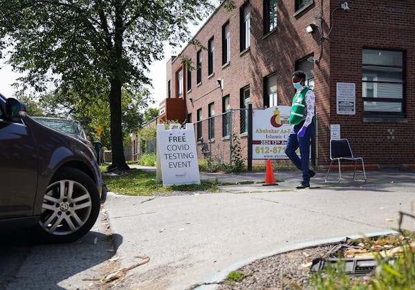 Several entities partnered with the Minneapolis Health Department to host a free walk-up/drive through COVID-19 testing event last weekend at the Abub