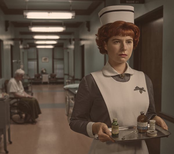 Rising Irish actor Jessie Buckley plays villainous nurse Oraetta Mayflower in the fourth season of “Fargo,” which returns Sunday on FX.