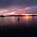 Nathaniel Riverhorse Nakadate paddled and fished under a summer sunset in the BWCA, just a few feet away from camp.