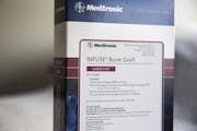 Infuse Bone Graft by Medtronic.