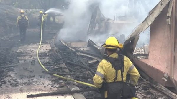 Crews fight northern California wine country fires