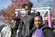 Khloe Cox, 11, with parents Lloyd and LaWanda Cox, were heading back to Maryland on Thursday after her two-month recovery from the first known dual li