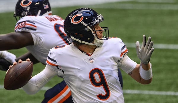 Bears quarterback Nick Foles, who sparked a second-half comeback last week with three touchdown passes against Atlanta, is the team’s starter now.