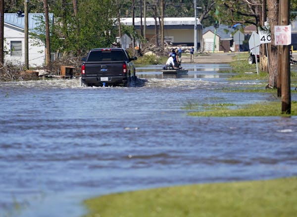 Hurricane Delta brings flooding to Lake Charles