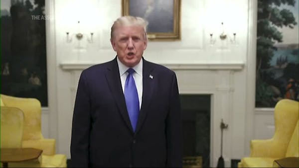 Trump releases video, says he's doing 'very well'