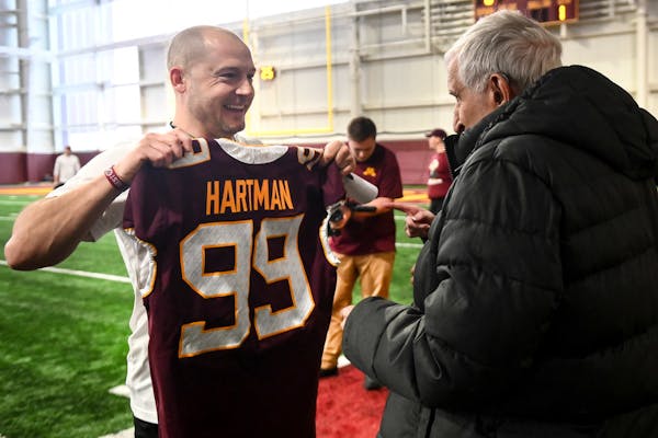 Fleck uses Hartman's life as teaching moment for Gophers football