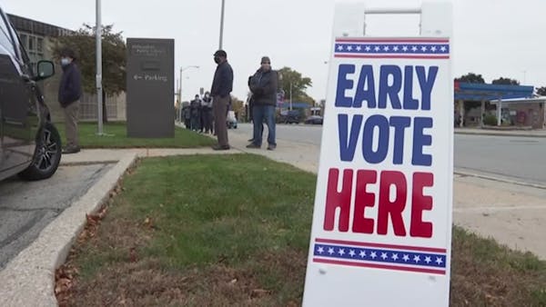 Early in-person voting starts in Wisconsin