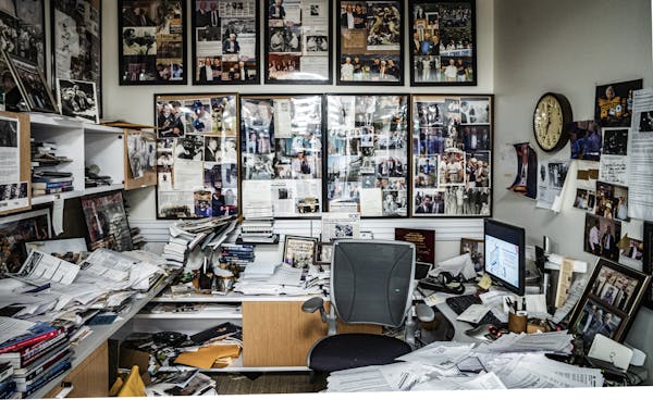 Where the scoops happened: a look inside Sid Hartman's office