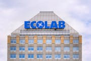 Ecolab corporate headquarters building in St. Paul.