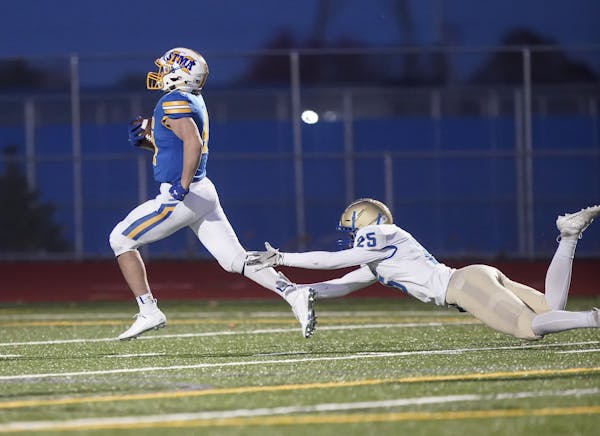 St. Michael-Albertville's Max Keefer helped lead the Knights to victory last week against Wayzata. The team had to cancel its game against Edina after