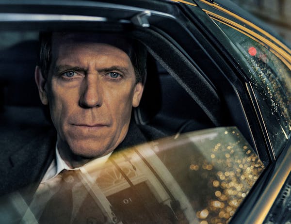 Hugh Laurie stars as a scheming U.K. government minister in “Roadkill” on TPT.